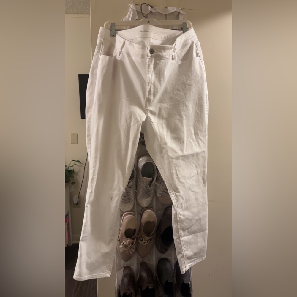 White jeans size 18